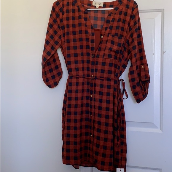 Red Dress Boutique Dresses & Skirts - Buffalo Plaid Dress